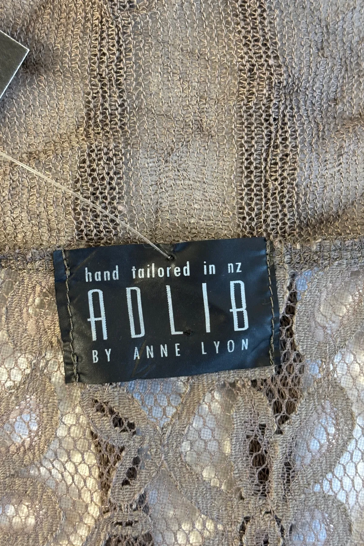 ADLIB by Anne Lyon beautiful lace vest, OSFM