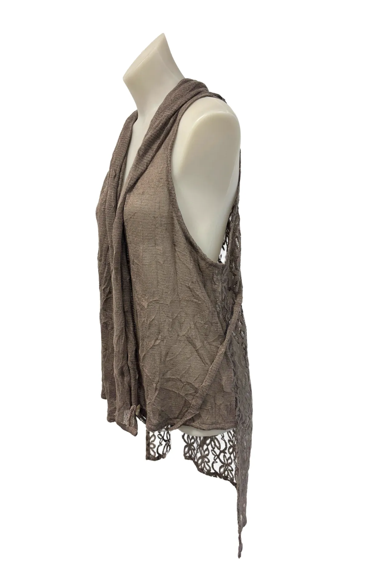 ADLIB by Anne Lyon beautiful lace vest, OSFM