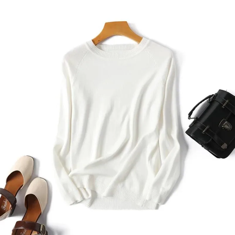 Autumn-Winter Long-Sleeve Striped Pullover