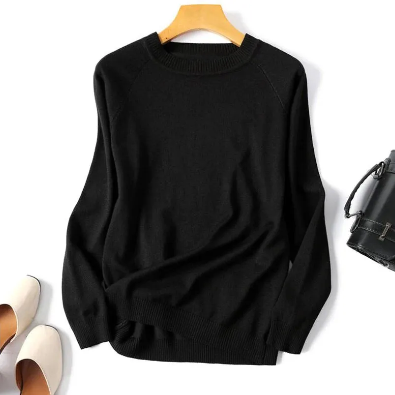 Autumn-Winter Long-Sleeve Striped Pullover