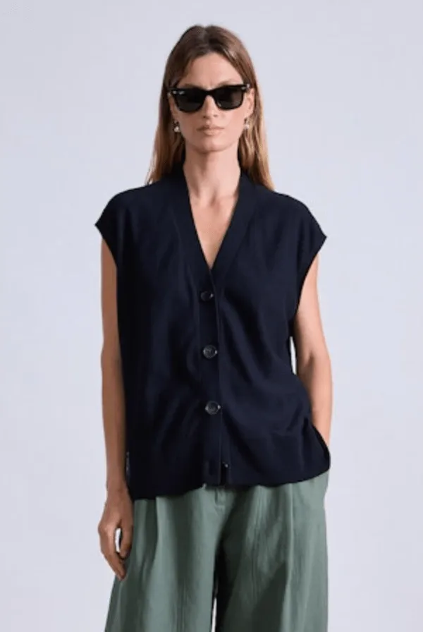 Bardi Drippy Vest - Black