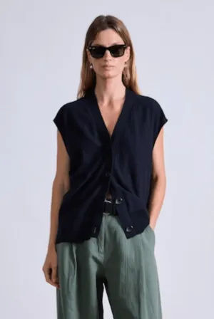 Bardi Drippy Vest - Black