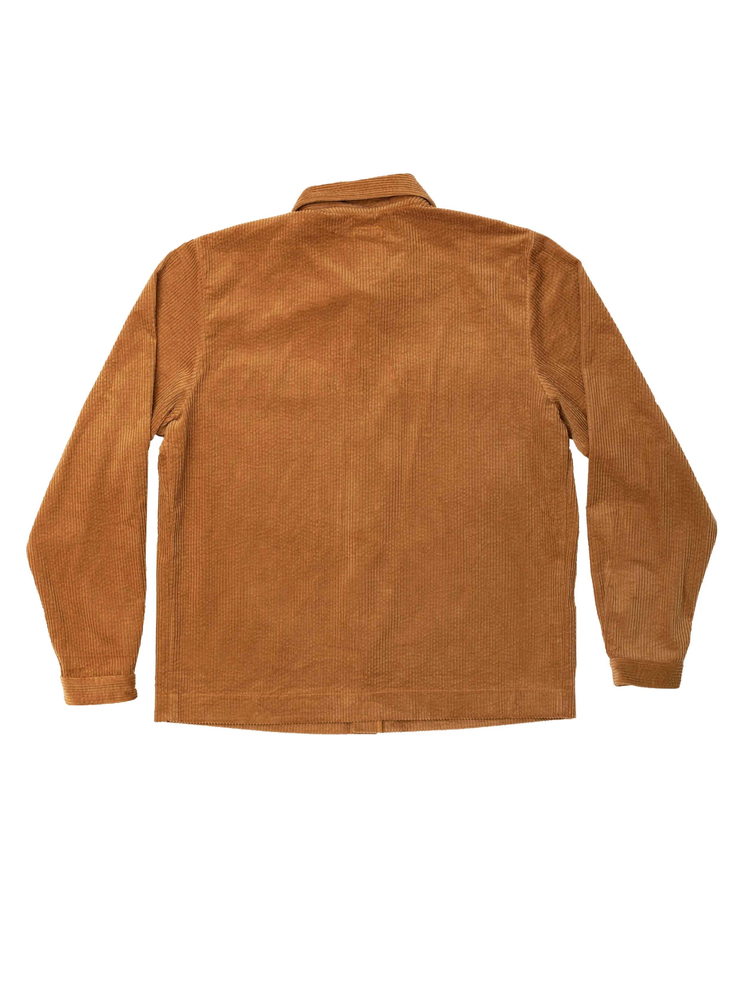 Camel Cord Over Shirt