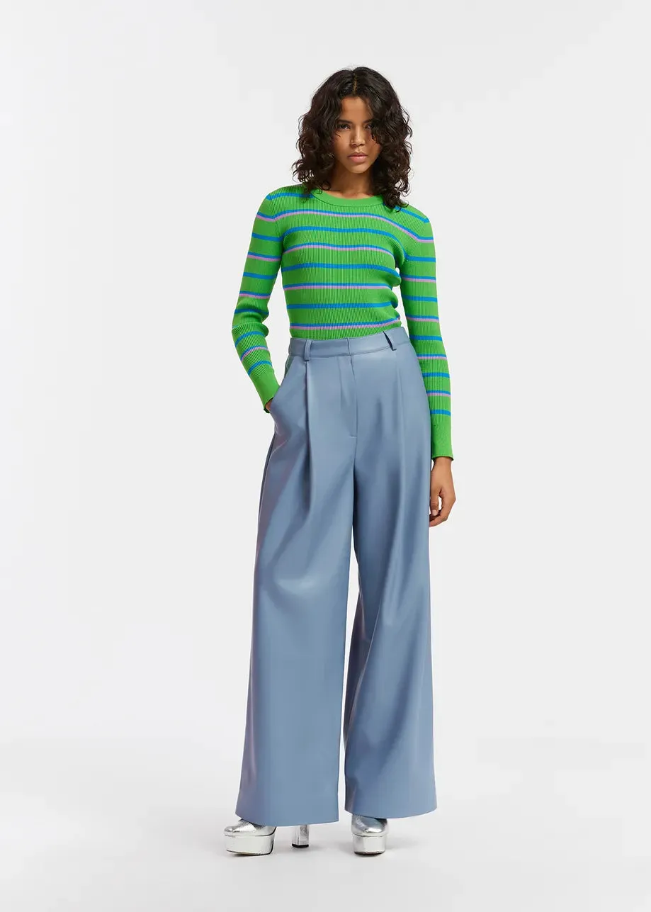 Essentiel Antwerp Knit Sweater - Green Stripe