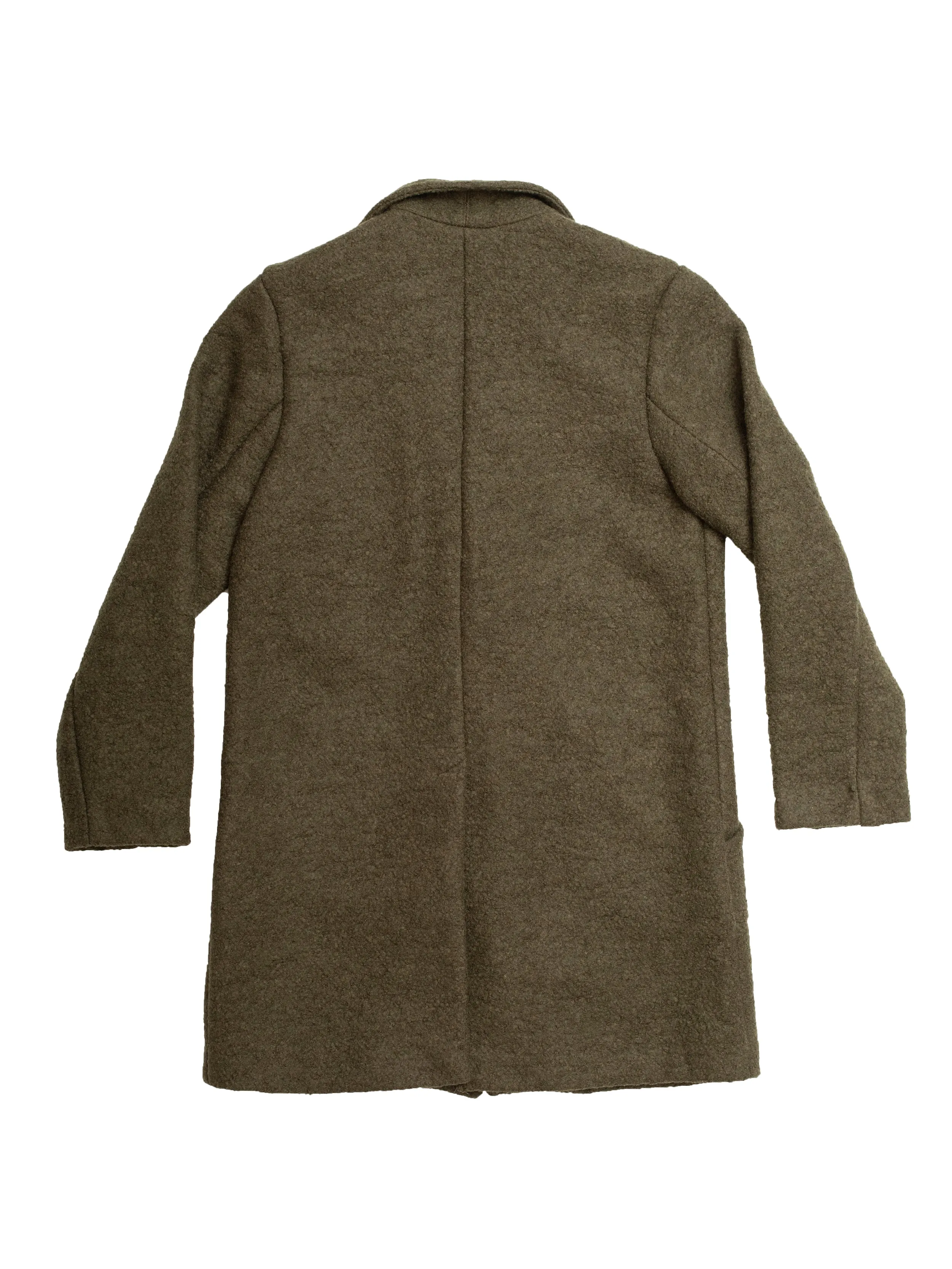 Green Bastian Wool Coat