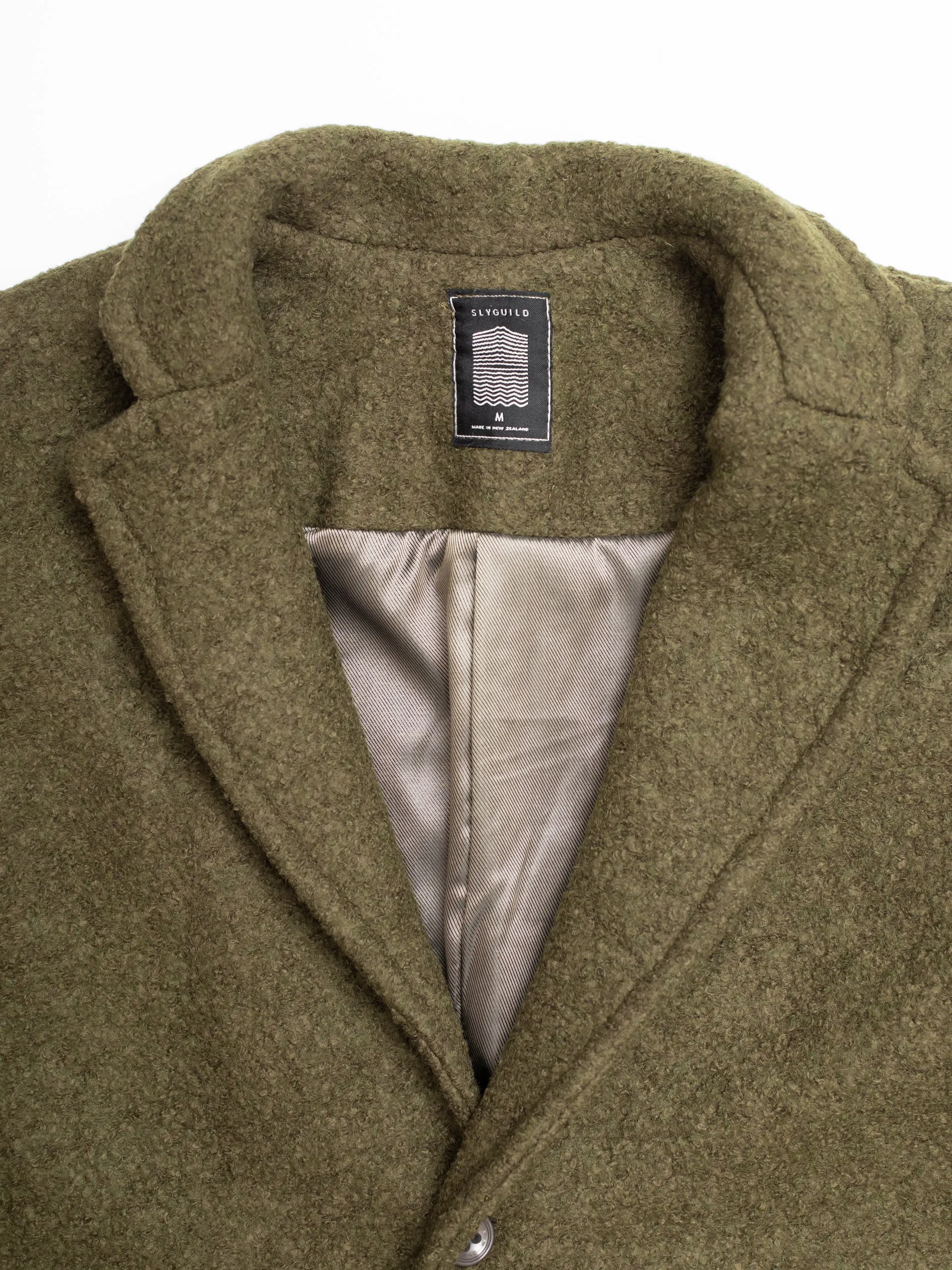 Green Bastian Wool Coat