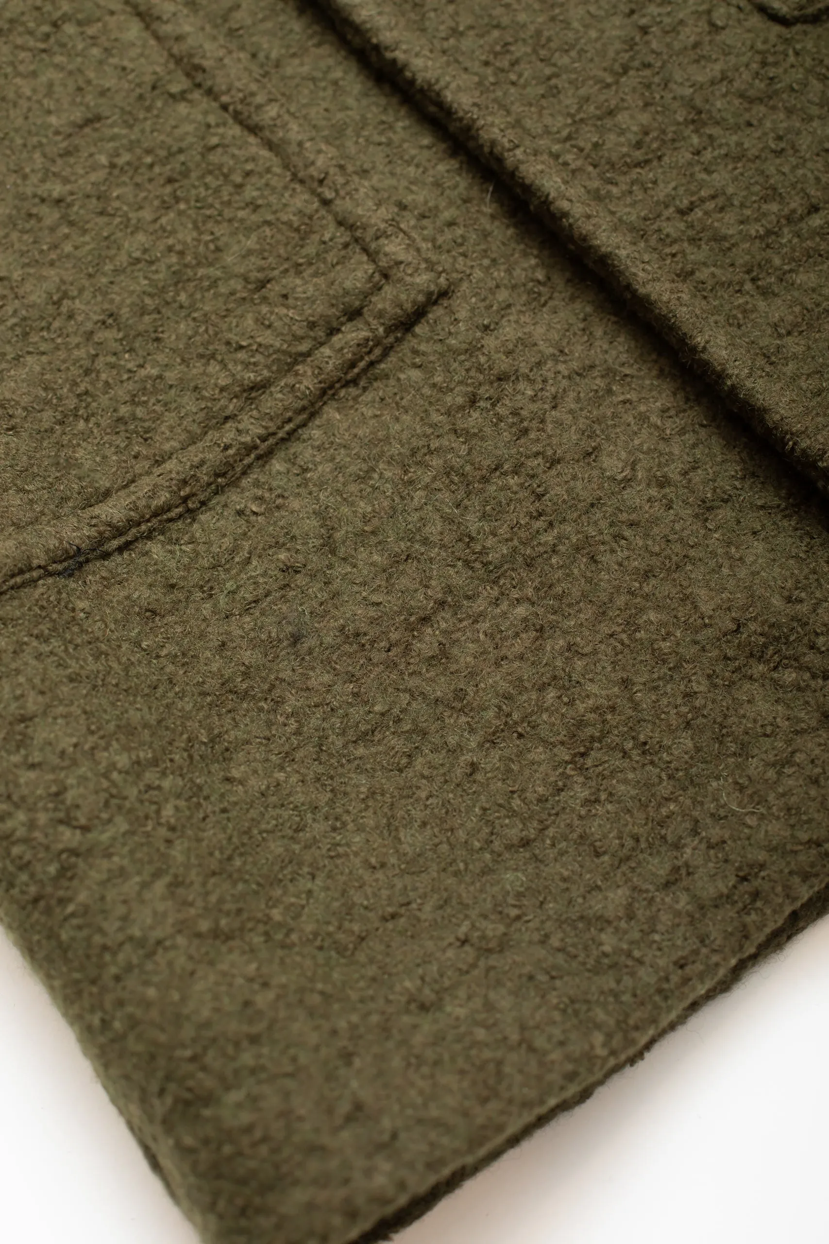 Green Bastian Wool Coat