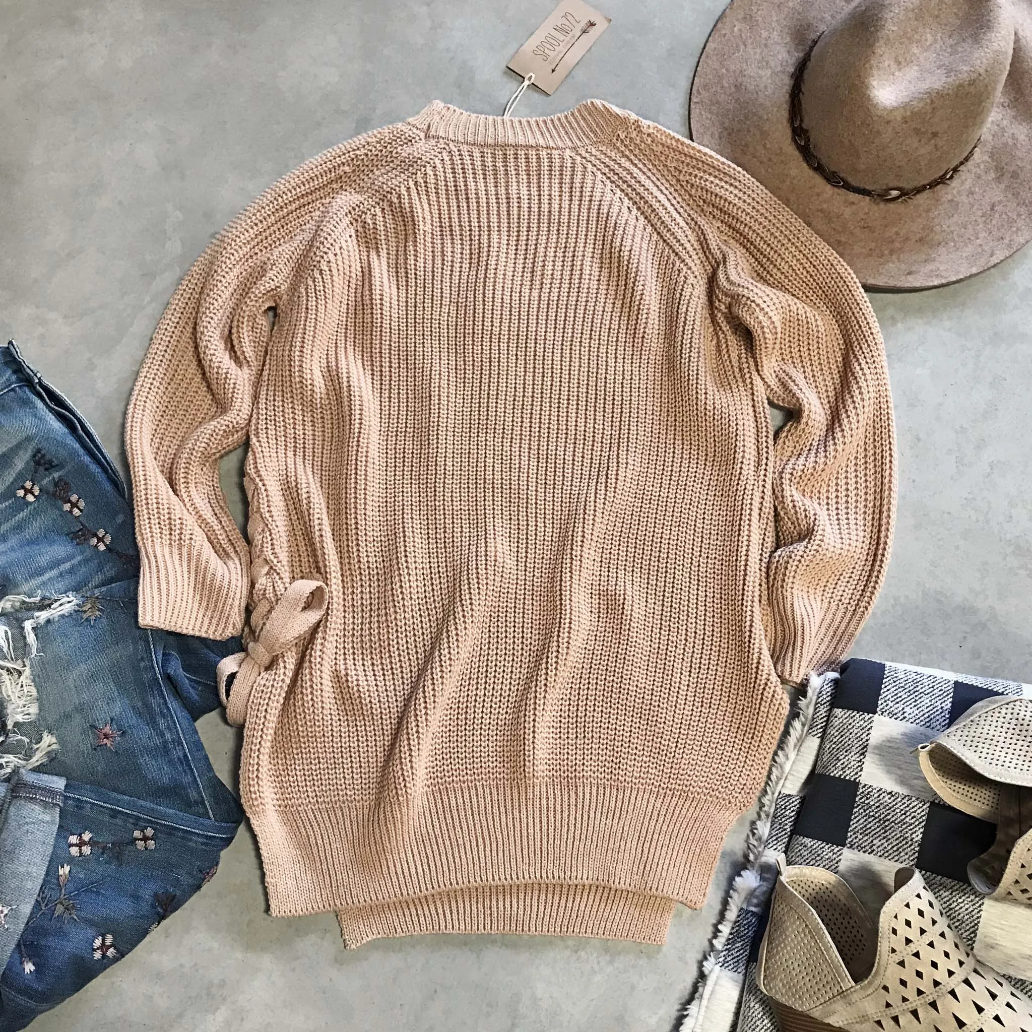 Laced February Sweater