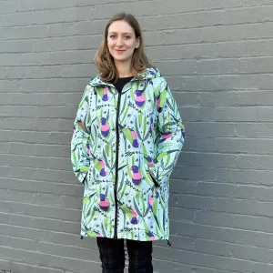 Lorikeets in the melaleucas - Monster Threads Raincoat
