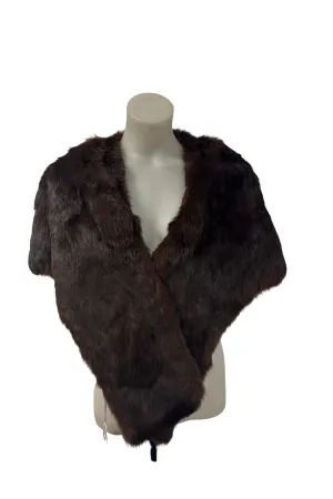 Mutual Furs Dunedin made fur shoulder shrug, OSFM