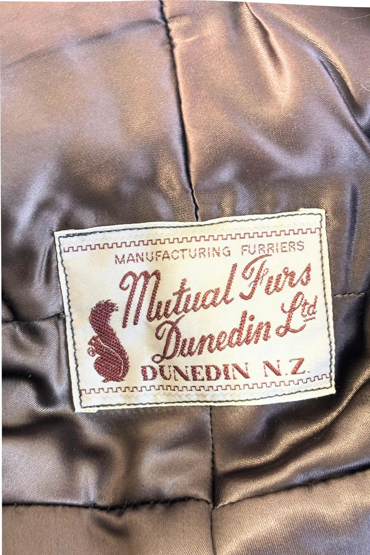 Mutual Furs Dunedin made fur shoulder shrug, OSFM