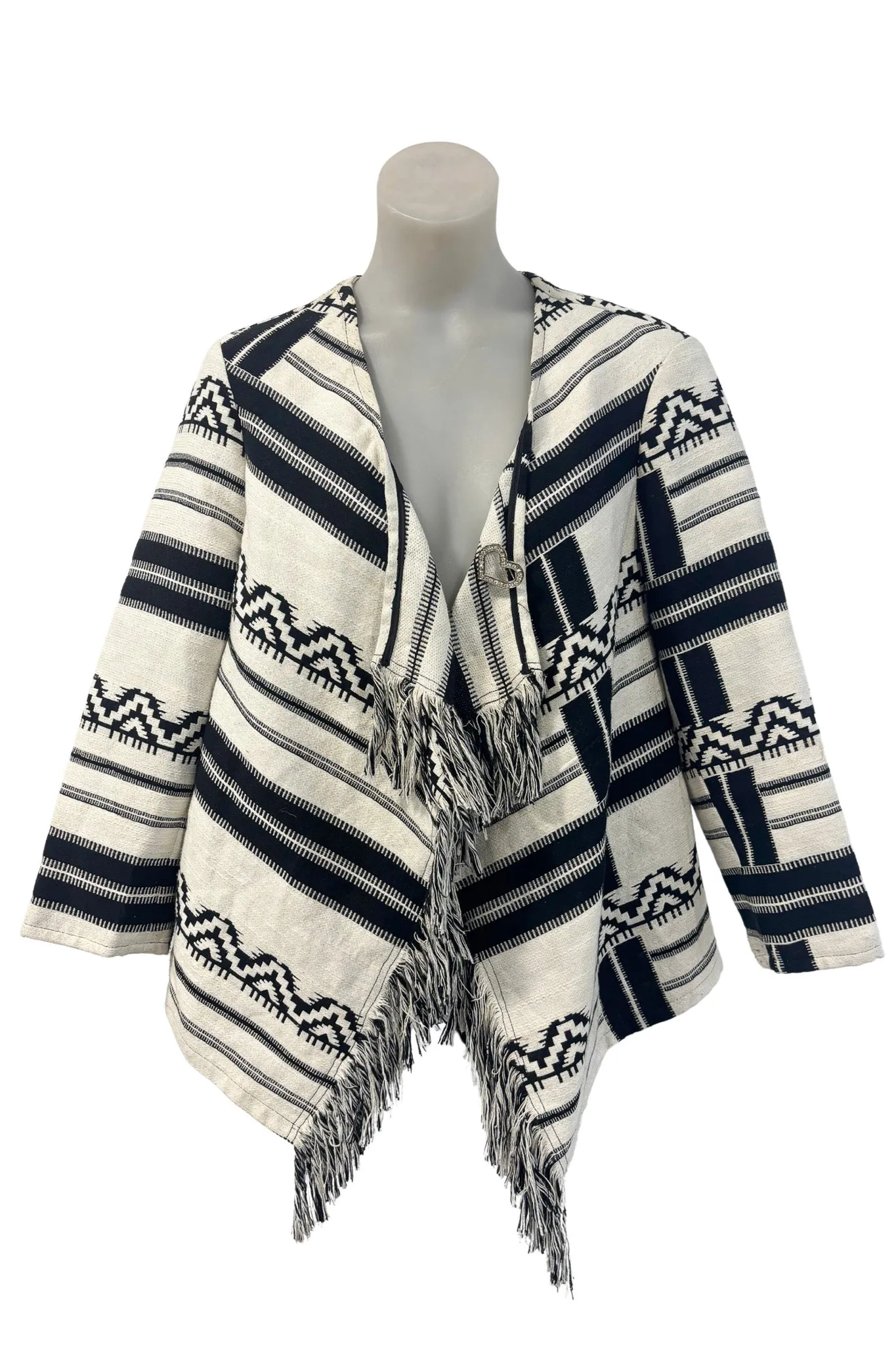 Urban Precinct Aztec fringe jacket, 16