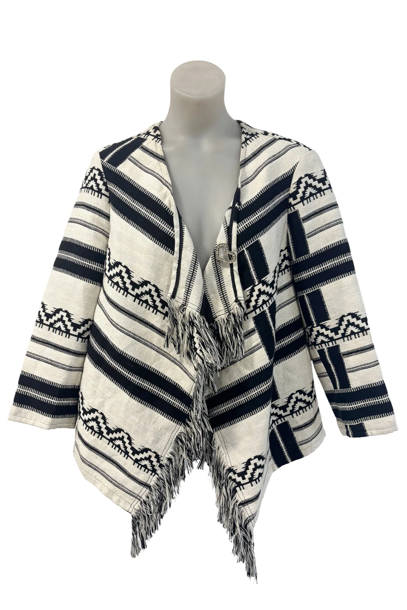 Urban Precinct Aztec fringe jacket, 16